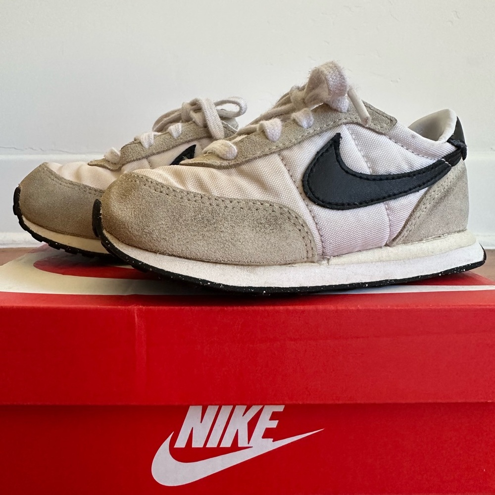 8C (TD) . Nike Waffle Trainer 2 (TD) ‘White Sail’
